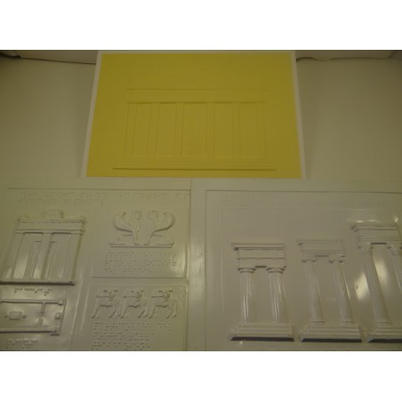 Plaquettes thermoformées, Architecture.