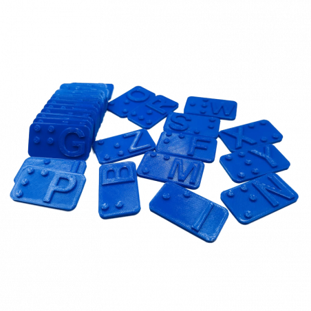 English Braille Alphabet Tiles