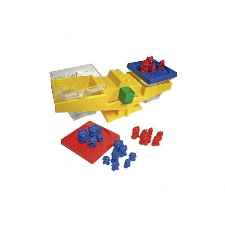 Balance éducative 2 plateaux pour apprentissage poids.