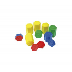 54 Poids empilables.