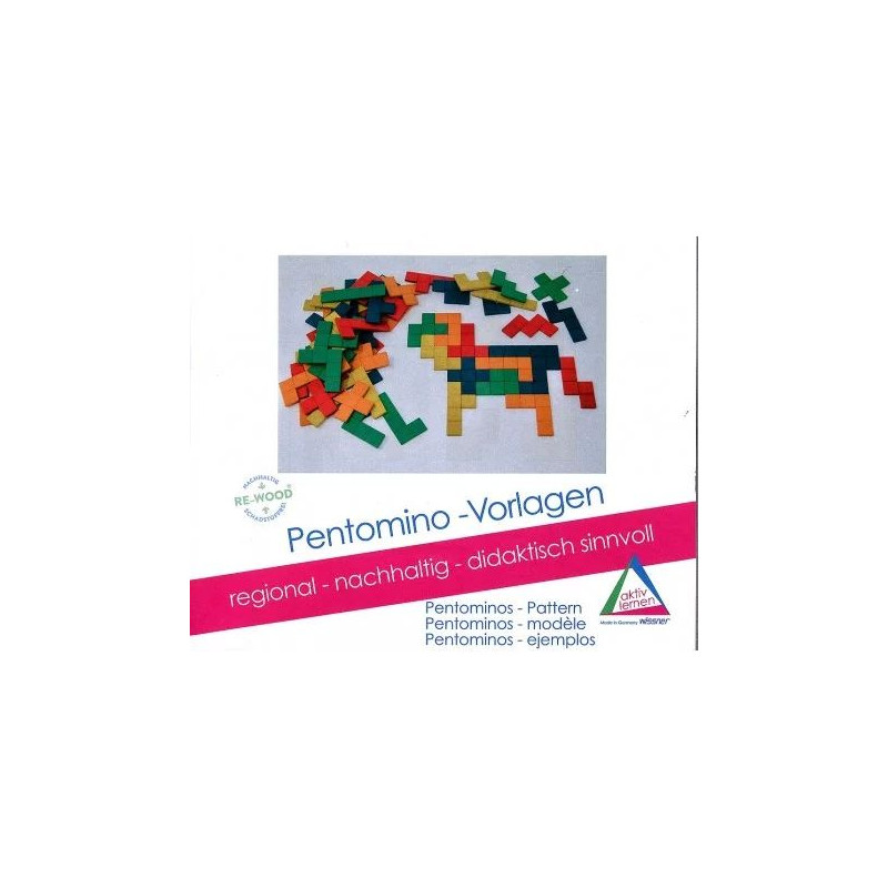 Pentominos, livret de modèles