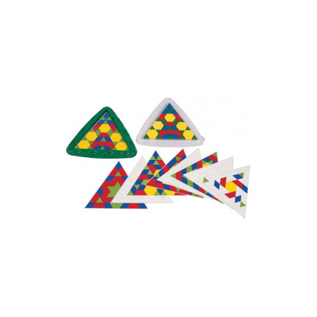 SUPPORT ET MODÈLES POUR BLOCS GÉOMÉTRIQUES