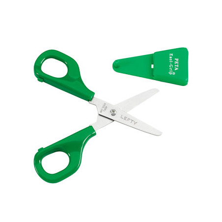 Ciseaux d'apprentissage à ressort - gaucher