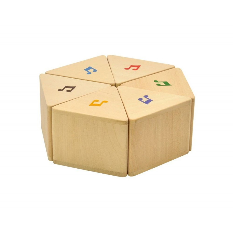 Jeu auditif - Prismes Mémo sonore en bois